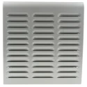 Schneider Electric Vent Grille Green Grey Stainless Steel Polyamide 6 315 mm x 300 mm x 60 mm NSYCAG223LFHD