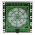 Schneider Electric Vent Grille Green Grey Stainless Steel Polyamide 6 315 mm x 300 mm x 60 mm NSYCAG223LFHD