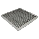 Schneider Electric Grey Injected Thermoplastic Vent Grille 316 mm x 316 mm x 18 mm NSYCAG291LPF