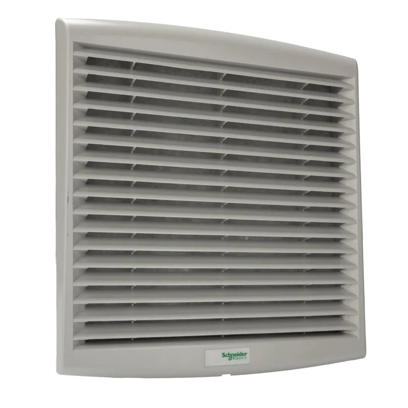 Schneider Electric ClimaSys CV Series Filter Fan, 145-253 V AC, 37W, 350 m³/h Air Flow, IP54, Ball Bearing, Rectangular 