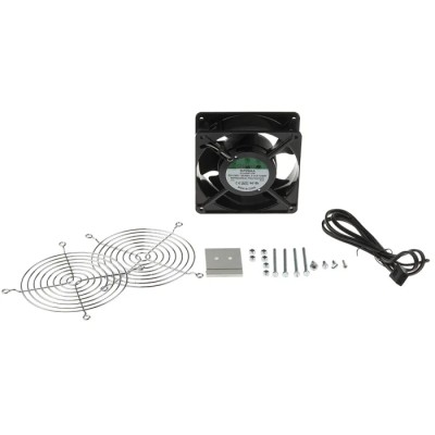 Schneider Electric ClimaSys CV Series Filter Fan, 230V AC, 17W Input Power, 170 m³/h Filtered & Unimpeded NSYCVF170M230