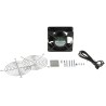 Schneider Electric ClimaSys CV Series Filter Fan, 230V AC, 17W Input Power, 170 m³/h Filtered & Unimpeded NSYCVF170M230