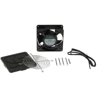 Schneider Electric ClimaSys CV Series Filter Fan 230V AC 65 m³/h Filtered Air Flow 170 m³/h Unimpeded Air Flow IP20 