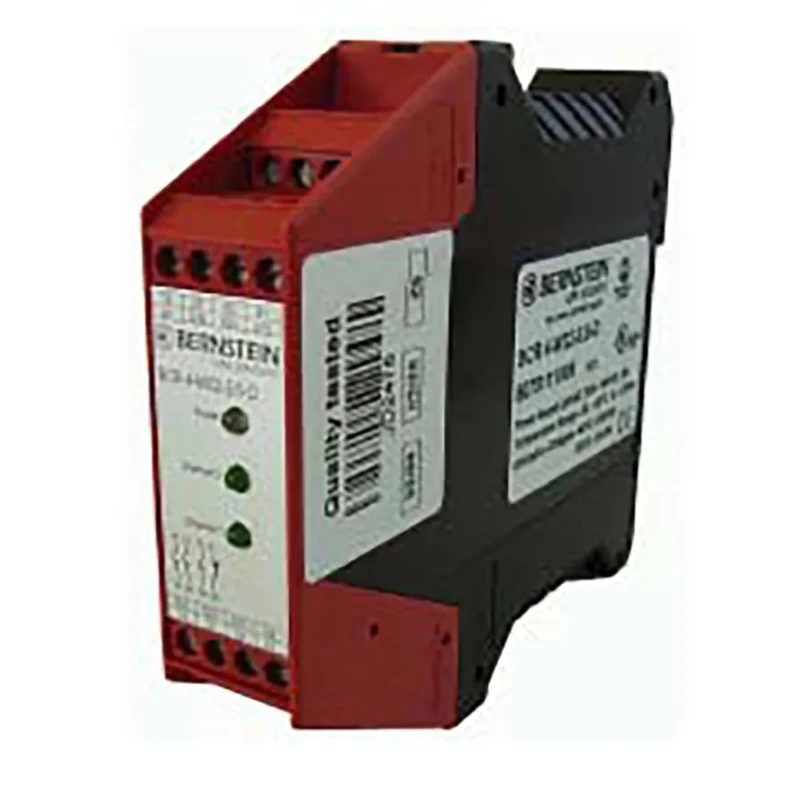 Bernstein AG SCR Safety Relay, 24V ac/dc, 4 Safety Contacts, 3 NO/1 NC Contact Configuration, DIN Rail Mount 6075111009