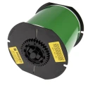 Brady Green Green Print Label Roll, Vinyl Material, 101 mm Width, 30.5 m Length B30C-4000-7569-GN