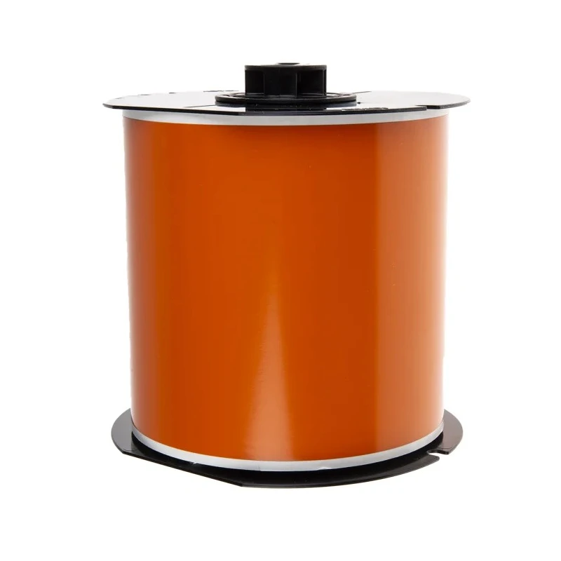 Brady Orange Print Vinyl Label Roll 101 mm Width, 30.5 m Length B30C-4000-7569-OR