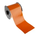 Brady Orange Print Vinyl Label Roll 101 mm Width, 30.5 m Length B30C-4000-7569-OR