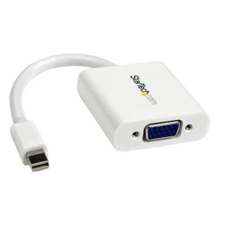 RS PRO 1 Port Mini DisplayPort to VGA Adapter 120 mm Cable Length 1920 x 1200 Pixel Maximum Resolution MDP2VGAW