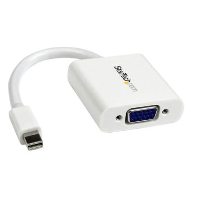 RS PRO 1 Port Mini DisplayPort to VGA Adapter 120 mm Cable Length 1920 x 1200 Pixel Maximum Resolution MDP2VGAW