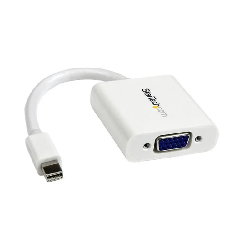 RS PRO 1 Port Mini DisplayPort to VGA Adapter 120 mm Cable Length 1920 x 1200 Pixel Maximum Resolution MDP2VGAW