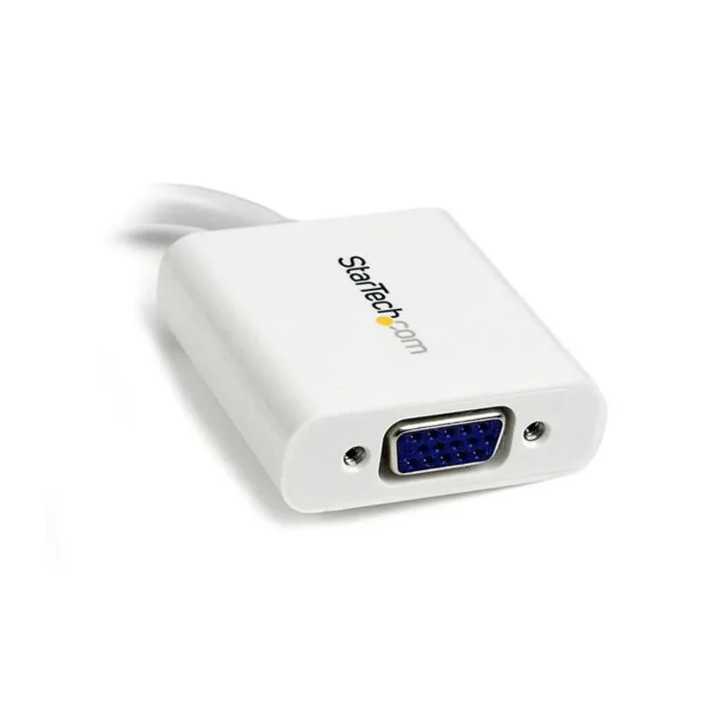 RS PRO 1 Port Mini DisplayPort to VGA Adapter 120 mm Cable Length 1920 x 1200 Pixel Maximum Resolution MDP2VGAW