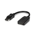 StarTech.com 1 Port DisplayPort to HDMI Adapter Black 127mm Length DP2HDMI