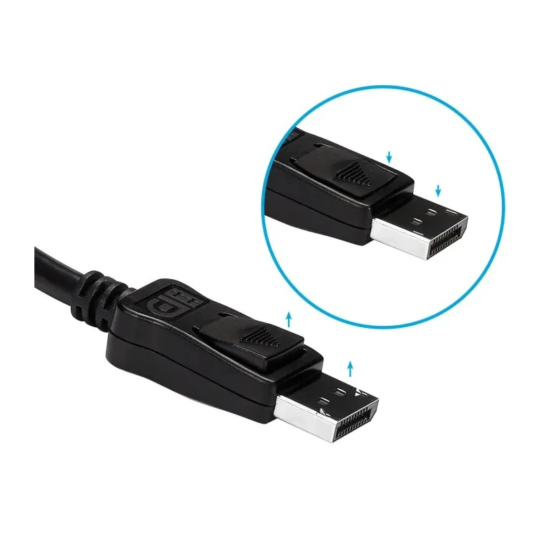 StarTech.com 1 Port DisplayPort to HDMI Adapter Black 127mm Length DP2HDMI