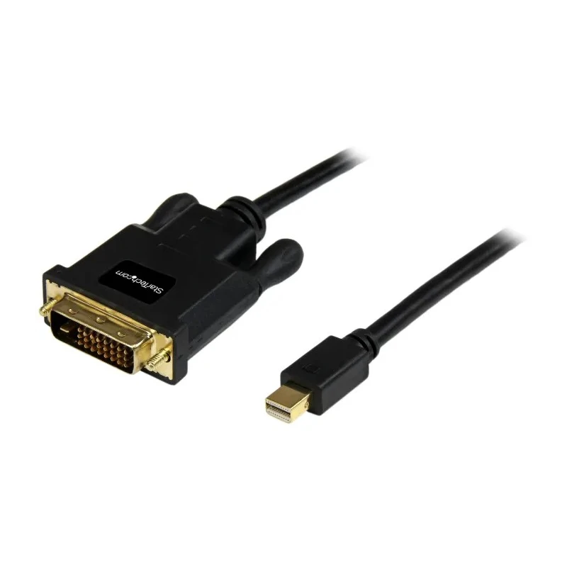 RS PRO Mini DisplayPort to DVI Adapter Cable 3 m Length 1920 x 1200 Pixel Maximum Resolution MDP2DVIMM10B