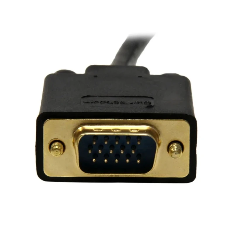 StarTech.com 1 Port Mini DisplayPort to VGA Adapter Cable 1.8 m Length 1920 x 1200 Pixel Maximum Resolution MDP2VGAMM6B