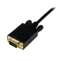 StarTech.com 1 Port Mini DisplayPort to VGA Adapter Cable 1.8 m Length 1920 x 1200 Pixel Maximum Resolution MDP2VGAMM6B