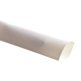 TE Connectivity Heat Shrink Tubing White Polyolefin Sleeve 18 mm Diameter x 1.2 m Length 3:1 Ratio RNF 3000-18/6-9