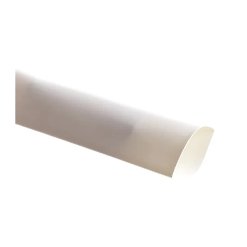 TE Connectivity Heat Shrink Tubing White Polyolefin Sleeve 18 mm Diameter x 1.2 m Length 3:1 Ratio RNF 3000-18/6-9