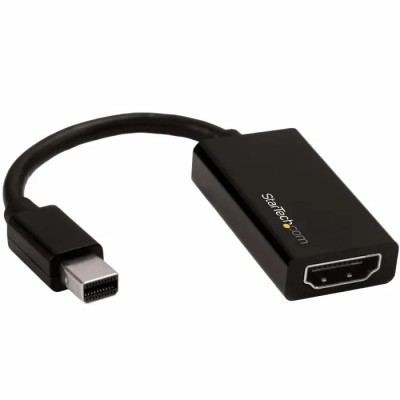 RS PRO Mini DisplayPort to HDMI Adapter 148 mm Length Ultra HD 4K 60Hz MDP2HD4K60S