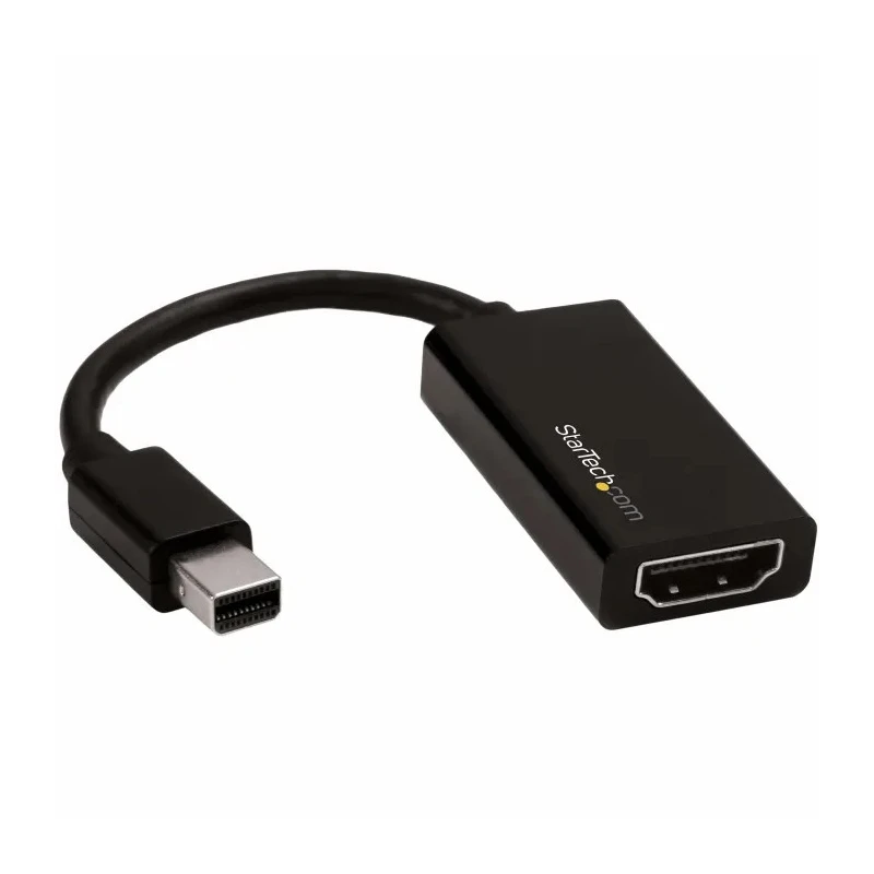 RS PRO Mini DisplayPort to HDMI Adapter 148 mm Length Ultra HD 4K 60Hz MDP2HD4K60S