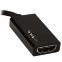 RS PRO Mini DisplayPort to HDMI Adapter 148 mm Length Ultra HD 4K 60Hz MDP2HD4K60S
