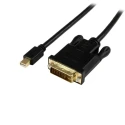 RS PRO 1 Port Mini DisplayPort to DVI Active Adapter Cable 1.8 m Length MDP2DVIMM6BS
