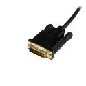 RS PRO 1 Port Mini DisplayPort to DVI Active Adapter Cable 1.8 m Length MDP2DVIMM6BS