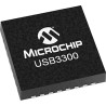 Microchip USB Transceiver 3-Channel 3.3V UTMI + ULPI OTG USB 2.0 32-Pin QFN USB3300-EZK-TR