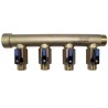 Watts Brass Pipe Fitting Compression Compression Male Metric 3/4 in to Male 1/2 in 003635