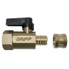Watts Brass Compression Pipe Fitting Male Metric 1/2 in to Male 1/2 in 141807
