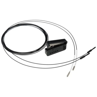 Omron Plastic Fibre Optic Sensor PNP, NPN Output IP67 Protection E32-TC200E 2M