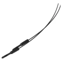 Omron Plastic Fibre Optic Sensor PNP, NPN Output IP67 Protection E32-TC200E 2M