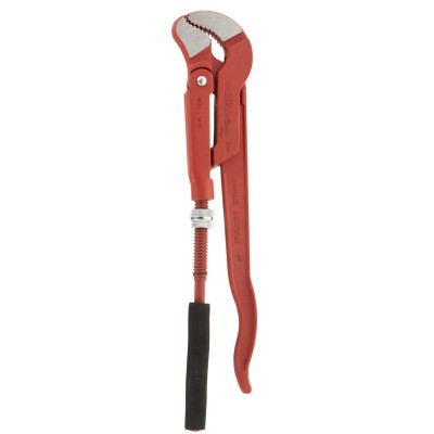 Ega-Master Pipe Wrench 25.4 mm Jaw Capacity, 330 mm Overall Length, Metal Handle, Chrome Vanadium Steel, VDE 1000V 61011