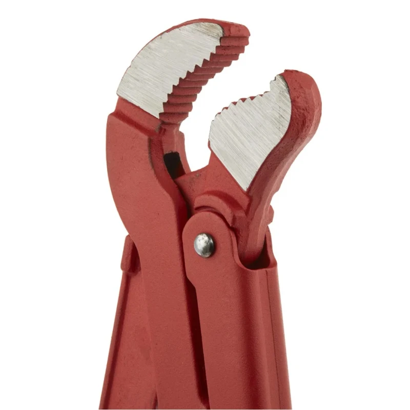Ega-Master Pipe Wrench 25.4 mm Jaw Capacity, 330 mm Overall Length, Metal Handle, Chrome Vanadium Steel, VDE 1000V 61011