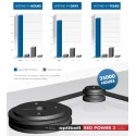 OPTIBELT Wedge Belt RED POWER 3, Belt Section SPA, 12.7mm Width, 10mm Height, Length 1268 mm Outside, 1205 mm SPA 1250 RP
