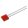 Broadcom 1.9 V Red Rectangular Through Hole LED HLMP-0301