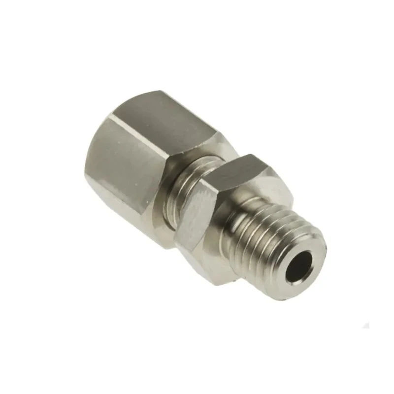 RS PRO Stainless Steel Male Compression Fitting for Thermocouple Sensors 3.175mm Probe Diameter 178-0968