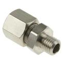 RS PRO Stainless Steel Compression Fitting 178-0969, Connector Size M8, Probe Diameter 4.7625mm