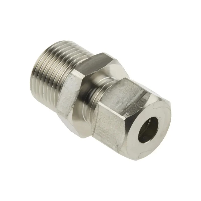 RS PRO Stainless Steel Compression Fitting Male Gland Connector M20, Probe Diameter 8mm 178-0972