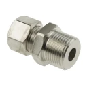 RS PRO Stainless Steel Compression Fitting Male Gland Connector M20, Probe Diameter 8mm 178-0972