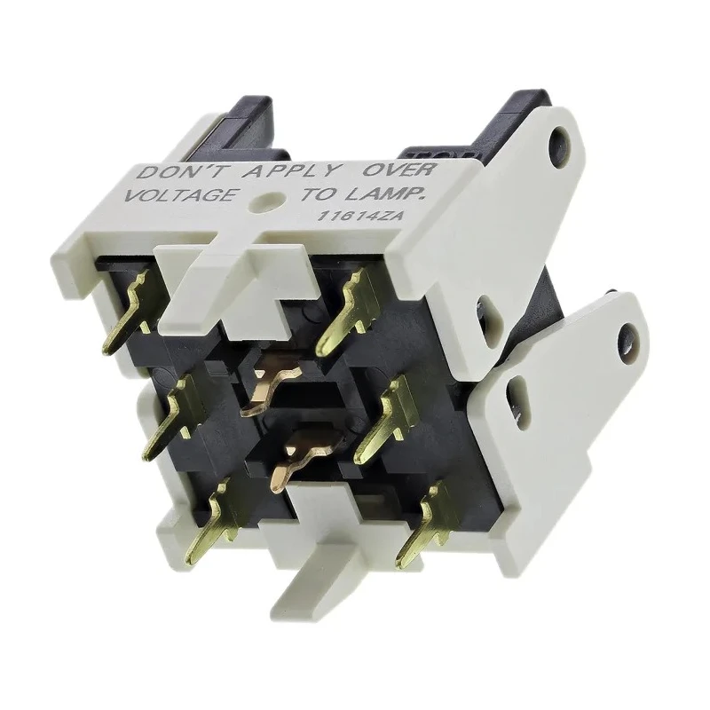 Omron Push Button Contact Block with Solder Terminals, 16mm Diameter Cut Out, 230Vac Rated A16-2P