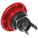 Omron Emergency Stop Push Button Panel Mount, DPST Contact Configuration, IP65 Rated, 250V AC/DC A165E-M-02
