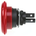 Omron Emergency Stop Push Button Panel Mount, DPST Contact Configuration, IP65 Rated, 250V AC/DC A165E-M-02