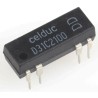 Celduc PCB Reed Relay 5V Coil SPDT Contact Configuration 100V DC Max 0.25A Max 200 Ω D31C2100