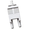 Broadcom HFBR POF Single Mode Duplex Fibre Optic Connector Plastic Optical 1 mm Fibre Size 2.8dB Insertion Loss 178-3036