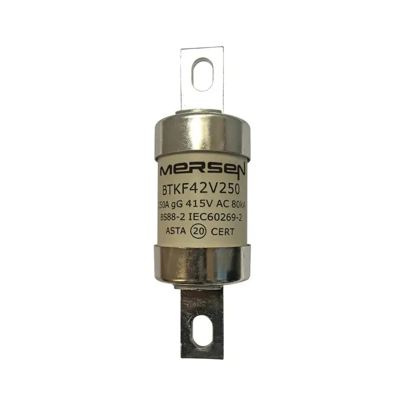 Mersen 250A Bolted Tag Fuse B3 415V ac High-Speed 111 mm Fixing Centres Z226319 / BTKF42V250