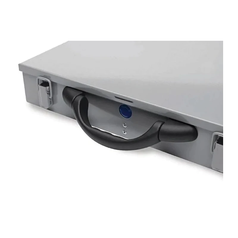 RS PRO Steel Transit Case with Foam Lined Lid, Lockable, Dividers, Grey 178-3360