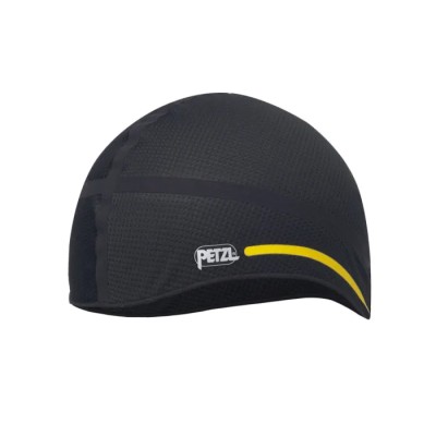 Petzl Black Polyester Beanie Seamless Fitted Breathable Cap for Helmet A016AA00