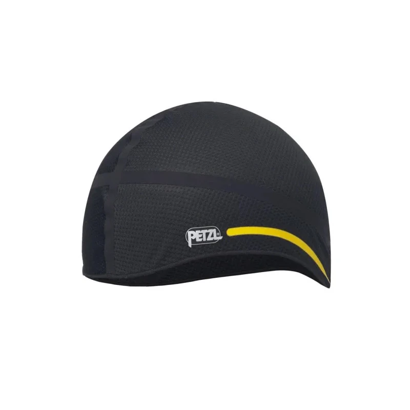 Petzl Black Polyester Beanie Seamless Fitted Breathable Cap for Helmet A016AA00