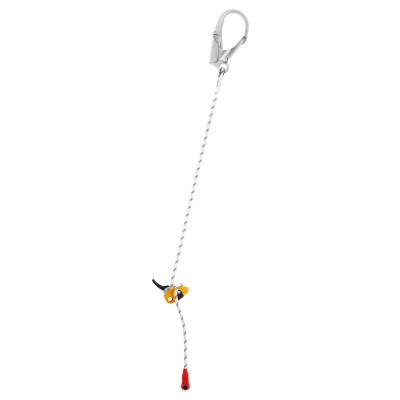 Petzl Adjustable Work Positioning Lanyard Single Leg 2 m Length Locking Carabiner L052DA00